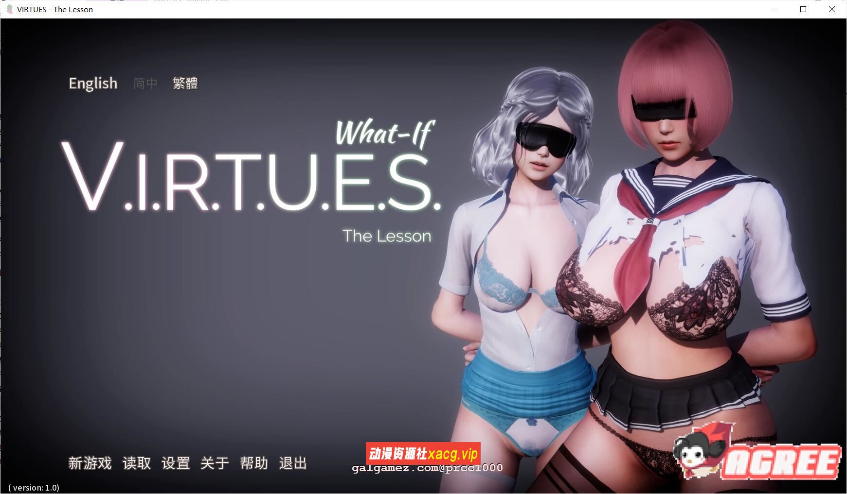 【11·11限免】【大型SLG/中文/动态】美德What if 2~惩罚！ 官方中文版[付全系列汉化合集]【PC+安卓/6G】